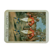 Magnet Flexible Publicité pour les Harley Brothers (couleur li (Horizontal)