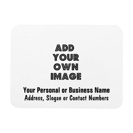 Magnet Flexible Publicité sur les aimants frigorifiques flexibles  (Horizontal)
