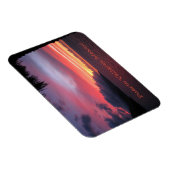 Magnet Flexible Puerto Vallarta, Mexique aimant coucher de soleil (Côté Droit)