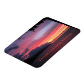 Magnet Flexible Puerto Vallarta, Mexique aimant coucher de soleil (Côté Gauche)