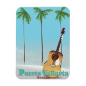 Magnet Flexible Puerto Vallarta Mexique poster de voyage (Vertical)