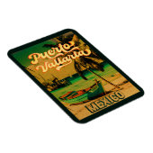 Magnet Flexible Puerto Vallarta Mexique Souvenirs Vintages 60s (Côté Droit)