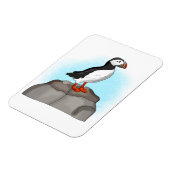 Magnet Flexible Puffin à main fine (Côté Gauche)