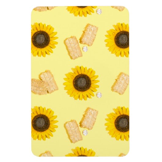 Magnet Flexible puissance du tournesol (Vertical)