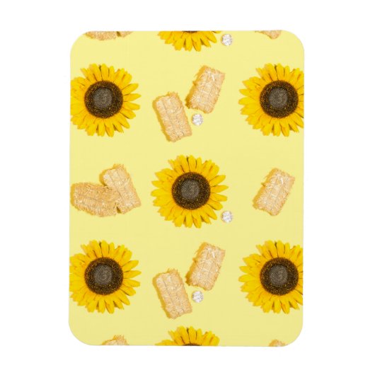 Magnet Flexible puissance du tournesol (Vertical)