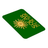 Magnet Flexible Puissance solaire (Côté Droit)