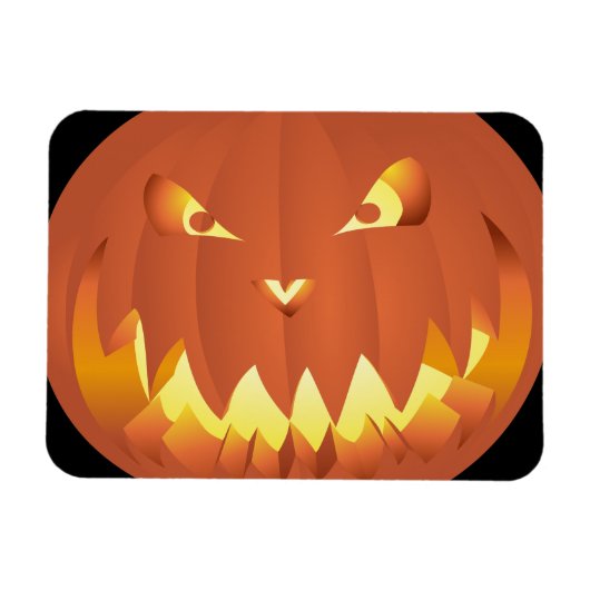 Magnet Flexible Pumpkin for Halloween... (Horizontal)