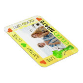 Magnet Flexible Pun Celery Positif - Celerybrate Bonne vie (Côté Droit)
