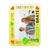 Magnet Flexible Pun Celery Positif - Celerybrate Bonne vie (Vertical)