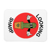 Magnet Flexible Pun de cactus qui en jette (Horizontal)