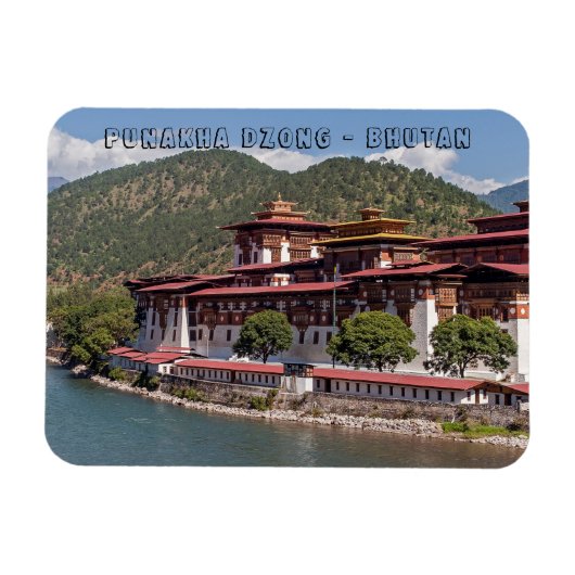 Magnet Flexible Punakha Dzong - Bhoutan (Horizontal)