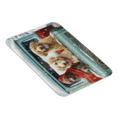 Magnet Flexible Pups de vacances (Côté Droit)