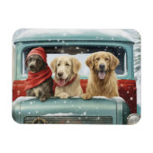 Magnet Flexible Pups de vacances (Horizontal)