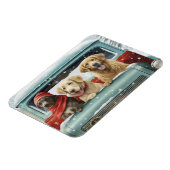 Magnet Flexible Pups de vacances (Côté Gauche)