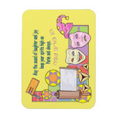 Magnet Flexible Purim (homonymie) (Vertical)