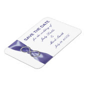 Magnet Flexible Purple Blue Silver Infinity Enregistrer l'aimant D (Côté Gauche)