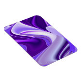 Magnet Flexible Purple Dreams, Imaginaire Abstrait Rainbow-Art (Côté Droit)