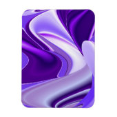 Magnet Flexible Purple Dreams, Imaginaire Abstrait Rainbow-Art (Vertical)