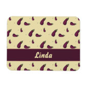 Magnet Flexible Purple eggplants (Horizontal)