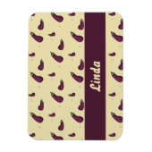 Magnet Flexible Purple eggplants (Vertical)