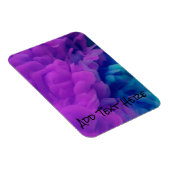 Magnet Flexible Purple et Blue Digital Smoke (Côté Droit)