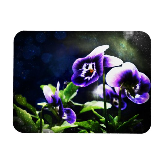 Magnet Flexible Purple Johnny Sauter des hauts et des étoiles (Horizontal)