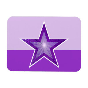 Magnet Flexible Purple Star crème magnétique souple pourpre