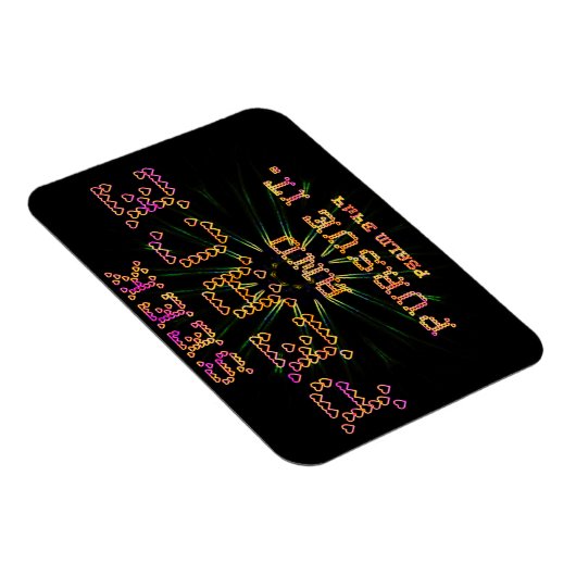 Magnet Flexible Pursue Peace (Côté Droit)