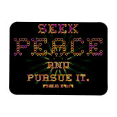 Magnet Flexible Pursue Peace (Horizontal)
