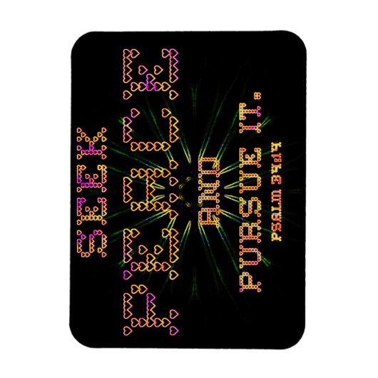 Magnet Flexible Pursue Peace (Vertical)