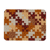 Magnet Flexible Puzzle de bois Faux (Horizontal)