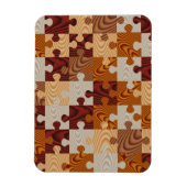 Magnet Flexible Puzzle de bois Faux (Vertical)