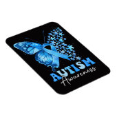 Magnet Flexible Puzzle Papillon Coloré (Côté Droit)