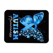 Magnet Flexible Puzzle Papillon Coloré (Horizontal)