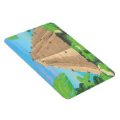 Magnet Flexible Pyramide aztèque (Côté Droit)