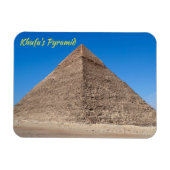 Magnet Flexible Pyramide de Chéops - Le Caire, Egypte (Horizontal)