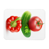 Magnet Flexible Pyramide des légumes (Horizontal)