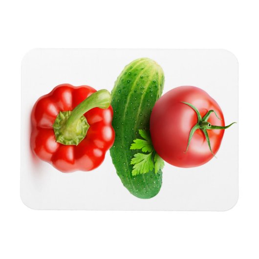 Magnet Flexible Pyramide des légumes (Horizontal)