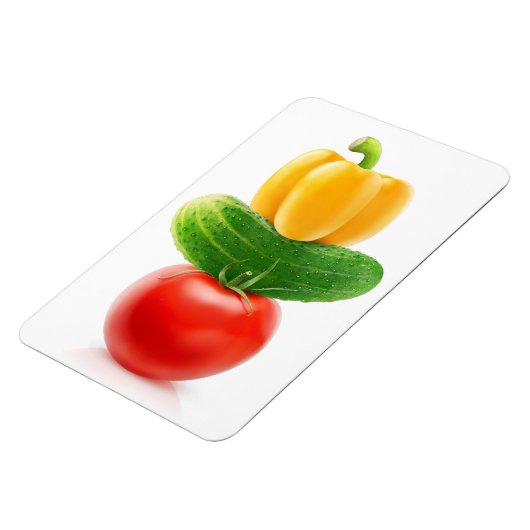 Magnet Flexible Pyramide des légumes frais (Côté Gauche)