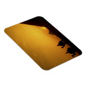 Magnet Flexible Pyramides de Gizeh, Egypte au coucher du soleil (Côté Droit)