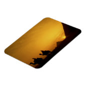 Magnet Flexible Pyramides de Gizeh, Egypte au coucher du soleil (Côté Gauche)