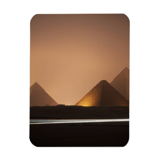 Magnet Flexible Pyramides Étonnantes (Vertical)