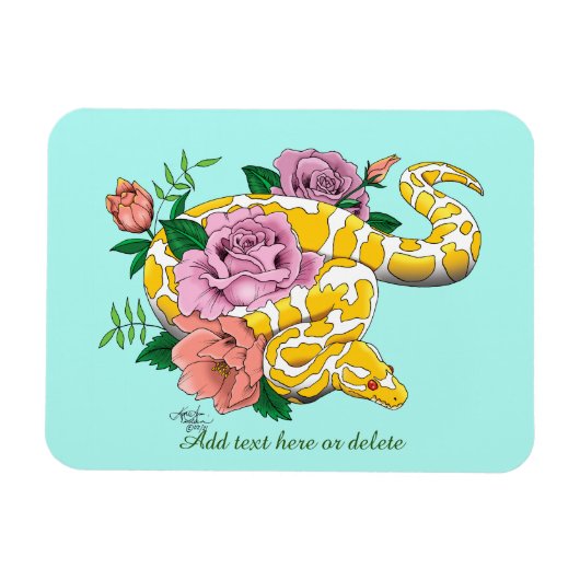 Magnet Flexible Python albino (Horizontal)