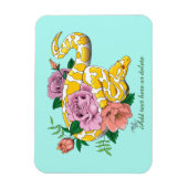 Magnet Flexible Python albino (Vertical)