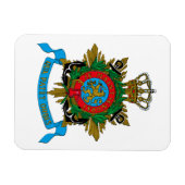 Magnet Flexible Qua Patet Orbis - Korps Mariniers Embleem (Horizontal)