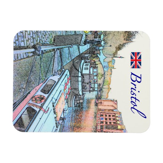 Magnet Flexible Quai de Bristol (Horizontal)