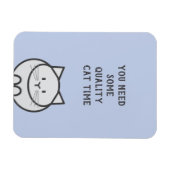 Magnet Flexible Qualité du temps avec les chats (Horizontal)