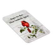 Magnet Flexible Quand les anges sont proches, des cardinaux appara (Côté Droit)