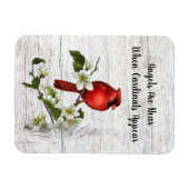 Magnet Flexible Quand les anges sont proches, des cardinaux appara (Horizontal)