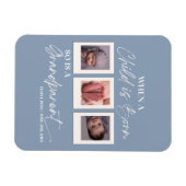 Magnet Flexible Quand Un Enfant Est Né, Il En Est De Même Pour Une (Horizontal)